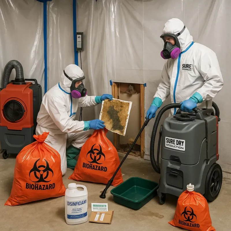 Contaminated Water Handling Protocols process in Zeigler, IL