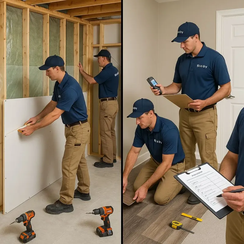 Repairs and Reconstruction process in Zeigler, IL